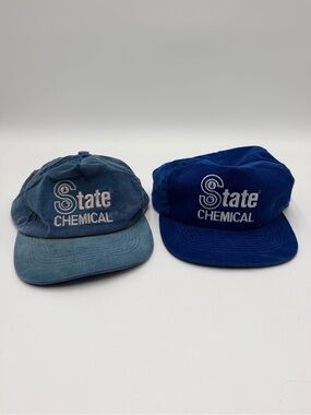 VTG State Chemical Company Embroidered Logo Baseball Cap Snapback Hat Cleaning